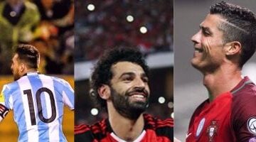 رونالدو يتصدر قائمة الأعلى أجرًا في كأس العالم ومحمد صلاح بين الكبار