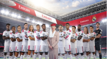 طيران الإمارات تمدد شراكتها التاريخية مع ريال مدريد حتى عام 2031