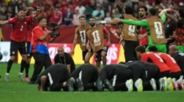 علم مصر والزي الفرعوني يخطفان الأنظار في مدرجات ملعب فانكوفر الدولي