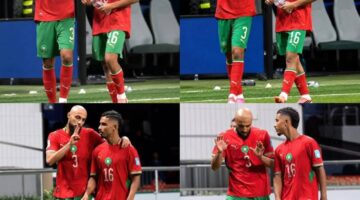 كواليس حديث مزراوي مع جسيم عقب مباراة المغرب وهايتي تثير اهتمام المتابعين