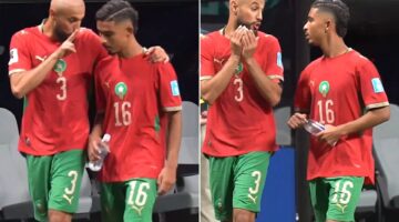 ماذا دار في حوار مزراوي وجسيم الذي أثار تفاعل الجمهور الرياضي؟