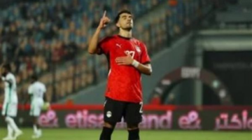 محمود صابر يمنح منتخب مصر التقدم بهدف أول في شباك إيران
