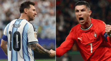 مصادفة مذهلة تجمع ميسي ورونالدو في كأس العالم بعد 20 عاما و11 يوما