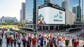 هيوستن تتصدر نمو حجوزات الفنادق بنسبة 12% خلال مونديال 2026