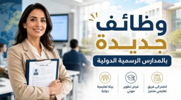 وزارة التعليم تفتح باب التقديم الإلكتروني لشغل وظائف المدارس الرسمية الدولية IPS
