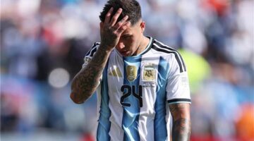 إنزو فرنانديز يكسر صمته حول خسارة الأرجنتين نهائي كأس العالم ويتجاهل واقعة طرده