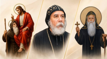 الأنبا كاراس يترأس عشية عيد الأنبا بيشوي بذكرى تجليسه الأولى في مطروح