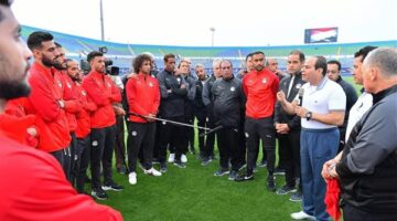 الرئيس السيسي يستقبل بعثة منتخب مصر في العلمين ويكرم لاعبي المنتخب