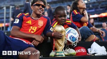 الطفل كاين شقيق لامين يامال يخطف قلوب المتابعين ويشعل مواقع التواصل الاجتماعي