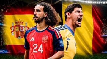 تردد القناة الجزائرية الأرضية الناقلة لمواجهة إسبانيا وبلجيكا في كأس العالم