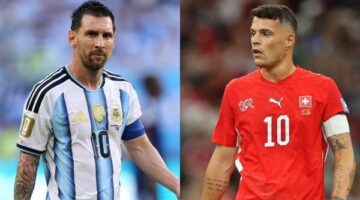 جدل تحكيمي وطرد لاعب سويسرا في مواجهة الأرجنتين بربع نهائي كأس العالم