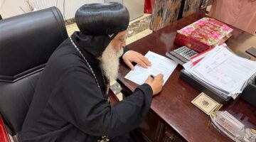 جهاز أكتوبر الجديدة يسلم أرض كنيسة قبطية لخدمة سكان سكن لكل المصريين