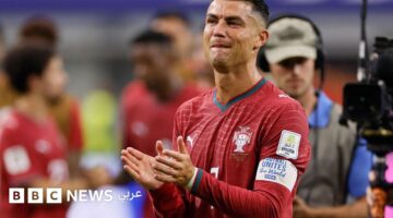 رسائل وداع مؤثرة من كريستيانو رونالدو بعد الخروج من المونديال الأخير