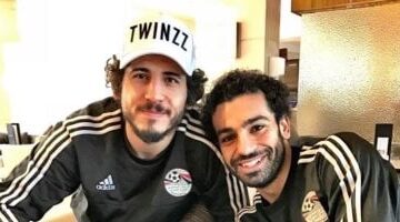 رسالة مؤثرة من محمد صلاح يودع فيها حجازي عقب إعلان اعتزاله دولياً