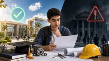 قائمة الكليات المعترف بها من نقابة المهندسين لتجنب الجامعات غير المعتمدة بالمحيط الجامعي