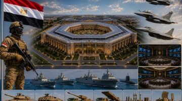 مركز معلومات الوزراء يوضح دلالات تصميم الأوكتاجون ومباني القيادة الاستراتيجية الجديدة