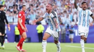 هدف ماك أليستر يمنح الأرجنتين التقدم على سويسرا في شوط المباراة الأول