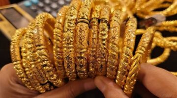 سعر الذهب عيار 21 يسجل 6200 جنيه والجنيه الذهب 49600 جنيه اليوم