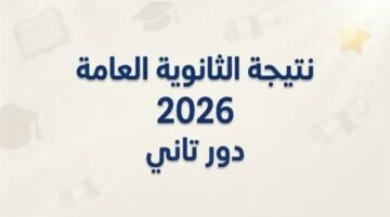 موعد إعلان نتيجة الدور الثاني للثانوية العامة 2026 عبر الرابط المخصص للطلاب