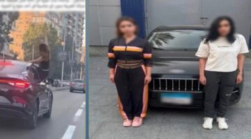التحقيق مع صانعة محتوى وصديقتها بسبب الرقص من شباك سيارة في الجيزة