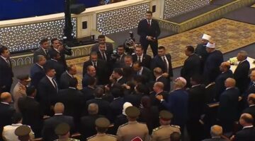 السيسي يربط أخلاق النبي بالعمل والوعي وسط إشادة الغنيمي برسائل الأمن القومي