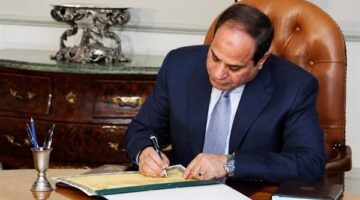 السيسي يمد خدمة أسامة ربيع عاماً ويعين قيادات جديدة بجهات حيوية مصرية