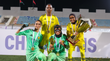 النصر يسيطر على جوائز بطولة أندية السيدات لاتحاد غرب آسيا لكرة القدم