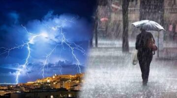 انخفاض درجات الحرارة وأمطار خفيفة ورياح مضطربة في طقس يوم السبت المقبل