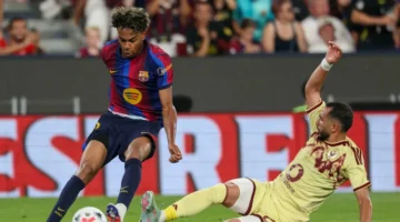 برشلونة يتوج بكأس جوان غامبر بعد فوزه على الأهلي المصري في المواجهة