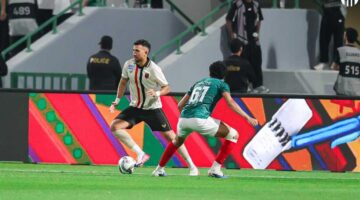تريزيجيه يسجل هدفه الأول مع الرياض في مرمى الشباب بالدوري السعودي