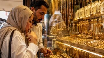 تغيرات سعر الذهب مساء السبت بعد ارتفاعه بنسبة 5.3% خلال شهر يوليو