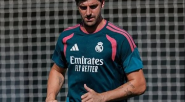 تيبو كورتوا يظهر في تدريبات ريال مدريد المنفردة بعد غيابه الأخير عن الفريق