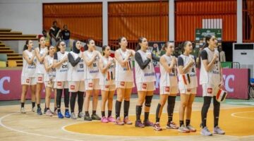 منتخب ناشئات السلة يحرز برونزية الأفروباسكت عقب تغلبه على نظيره منتخب كوت ديفوار