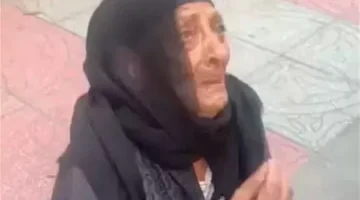 وزارة التضامن الاجتماعي تتحرك لإنقاذ مسنة ظهرت تبكي في أحد الشوارع المصرية