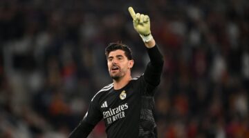 إحصائية مخزية لكورتوا تكشف أزمة ثنائي ريال مدريد في الفترة الأخيرة