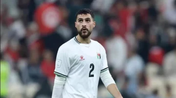 الاتحاد الفلسطيني يؤكد إصابة وجدي نبهان بقطع في الرباط الصليبي