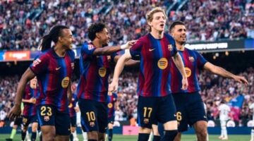 برشلونة يتخطى خيتافي بثلاثية ويسجل الظهور الثاني للاعب حمزة عبد الكريم بالدوري