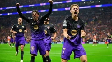 برشلونة يكتسح ريال بيتيس بخماسية ويحافظ على صدارة ترتيب الدوري الإسباني
