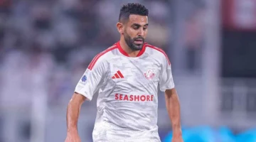 رياض محرز يفتتح سجله التهديفي مع نادي الشمال القطري في فيديو لافت