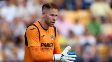 غياب حارس فياريال عن مواجهة نابولي بدوري أبطال أوروبا بسبب سطو مسلح