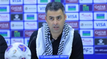 مدرب منتخب فلسطين يستبعد وسام أبو علي من قائمة أمم آسيا المقبلة